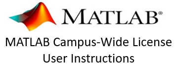 The campus-wide license for the Matlab Software has been officially activated